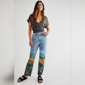 Blanknyc Floral Throwback Jeans size 28
